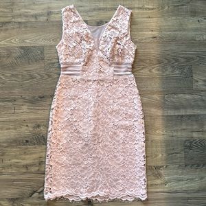 Pink Lace Dress🌸💐🎀